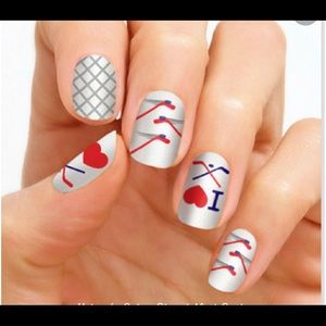 Color street nails face off rare retired hockey